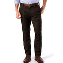 Dark Brown Khaki Slim Fit Stretch Pant