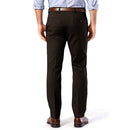 Dark Brown Khaki Slim Fit Stretch Pant