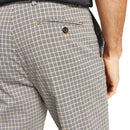 Modern-Fit Flex Stretch Check Performance Pants