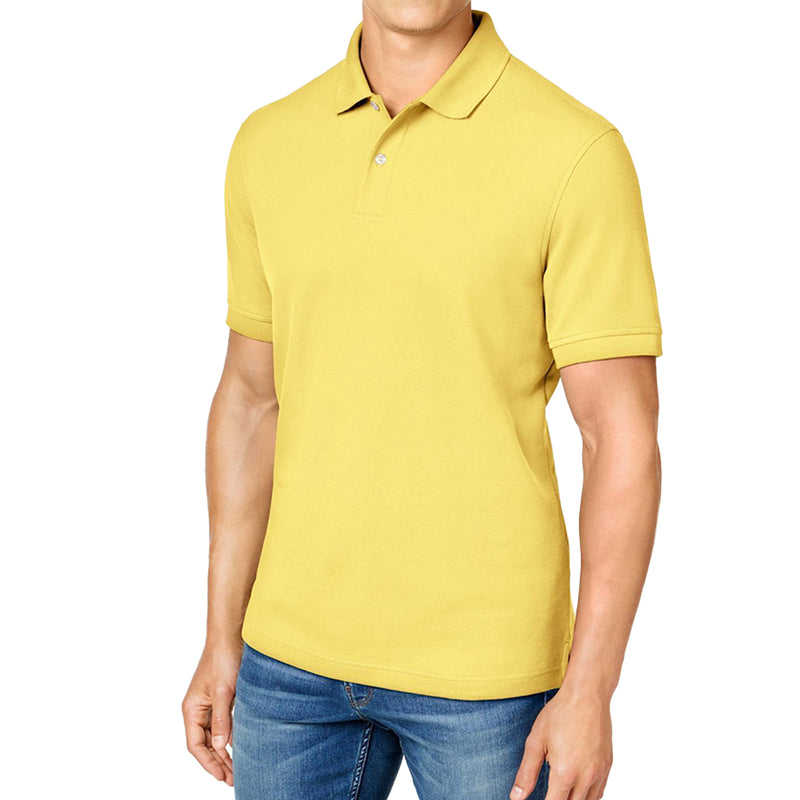 Men's Solid Jersey Polo