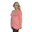 Coral Tunic Top