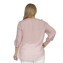 Mauve 3/4 Sleeve Top
