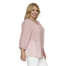 Mauve 3/4 Sleeve Top