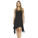 Black Front Pocket Tunic Dress