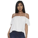 White Spaghetti Strap Top