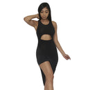 Black Sleeve Mini Dress