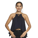 Navy Blue Ladies Top