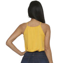 Yellow V-Neck Top