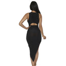 Black Sleeve Mini Dress