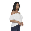 White Spaghetti Strap Top