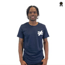 PHRSL Navy Drop Tee