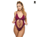 Leo Burgundy One Piece