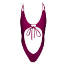 Leo Burgundy One Piece