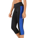 Colorblocked Cropped Leggings (XL)